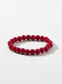 Monochrome bead bracelet