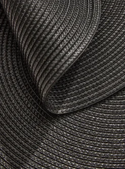 Monochrome braided placemats