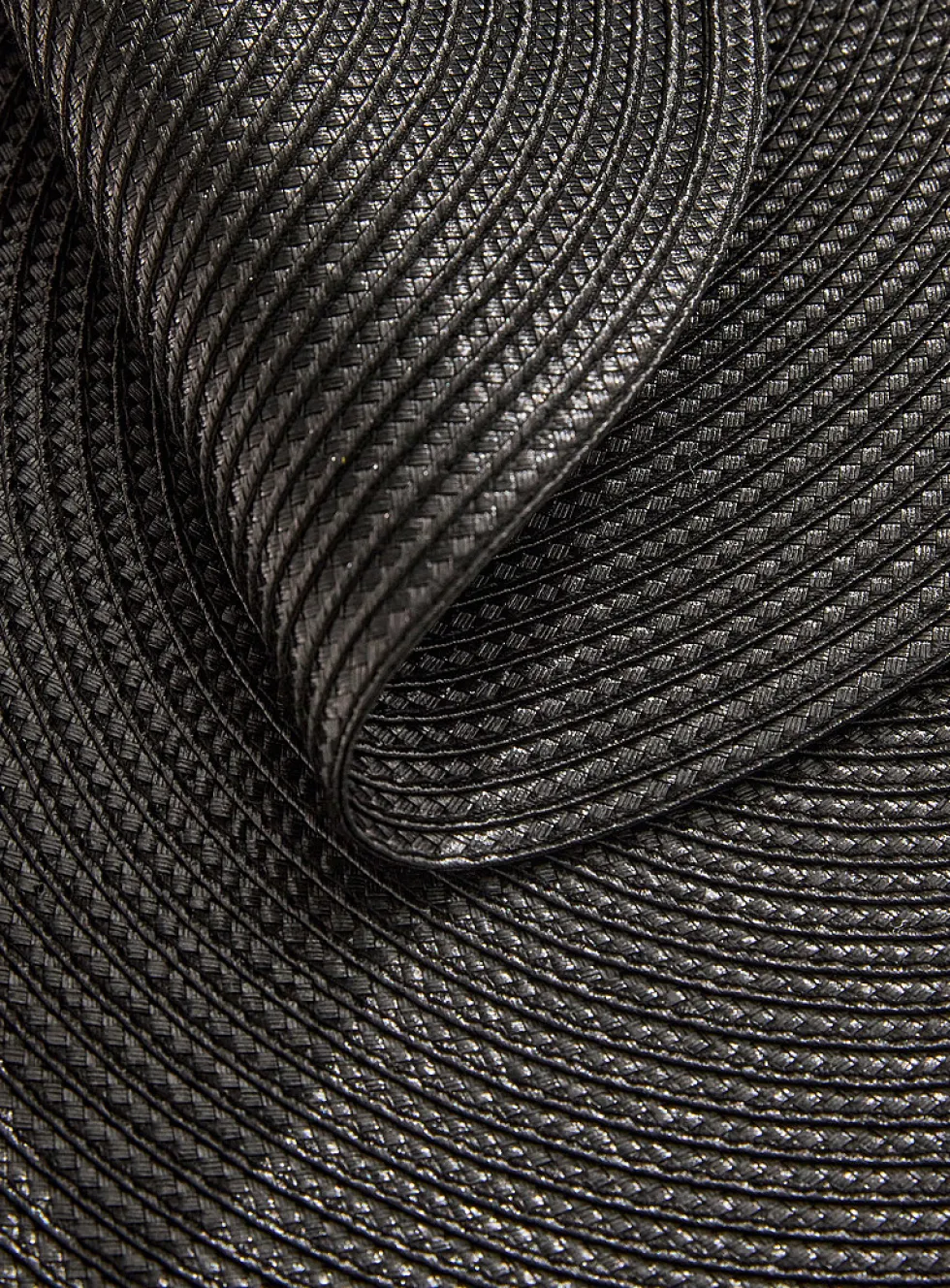 Monochrome braided placemats