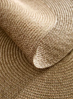 Monochrome braided placemats