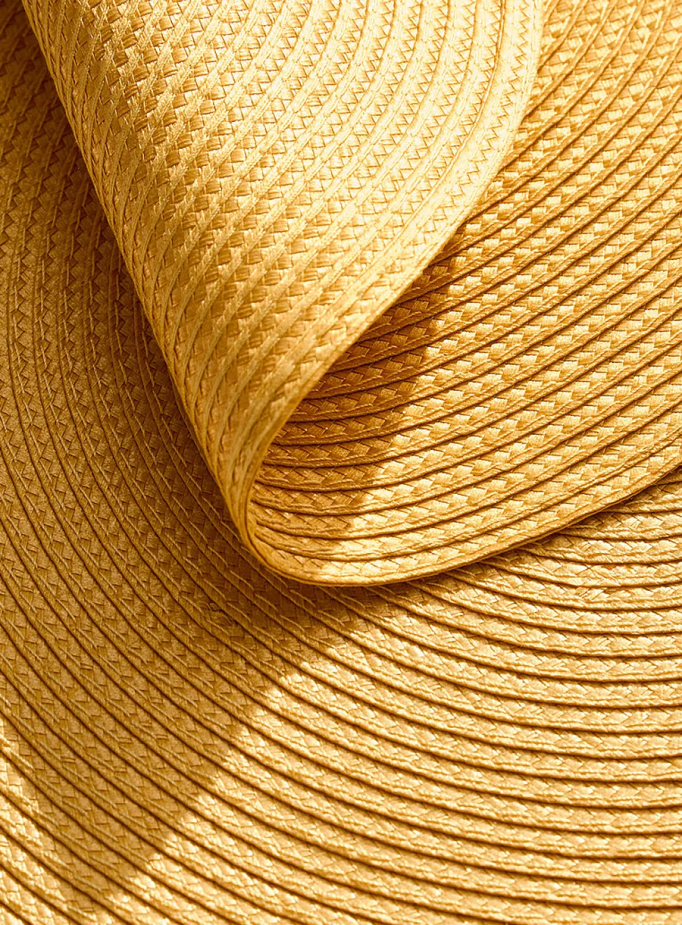 Monochrome braided placemats