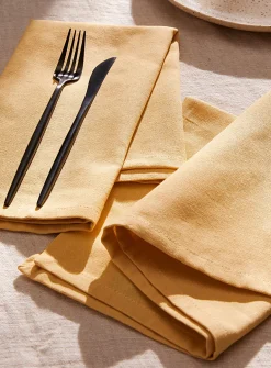 Monochrome napkins