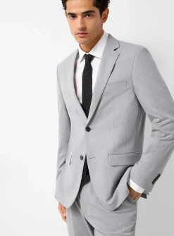 Monochrome recycled polyester suit