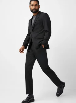 Monochrome recycled polyester suit