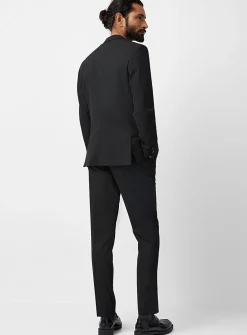 Monochrome recycled polyester suit