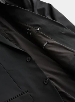 Monochrome recycled polyester suit
