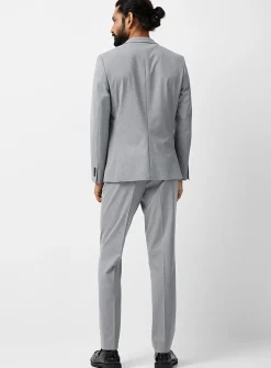 Monochrome recycled polyester suit