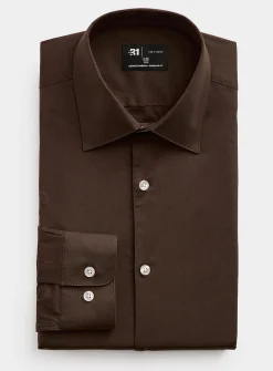 Monochrome stretch shirt