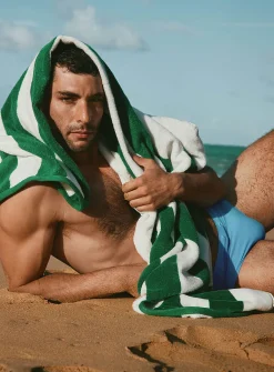Monochrome swim brief
