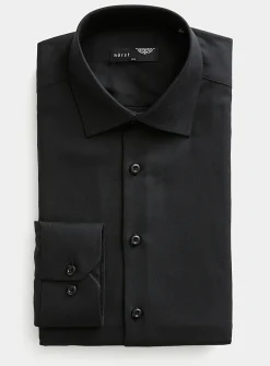 Monochrome twill shirt