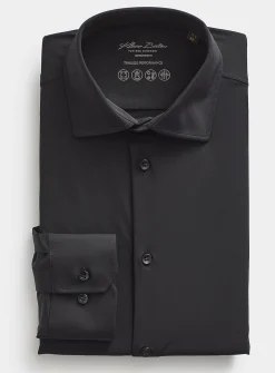 Monochrome ultra-stretch shirt