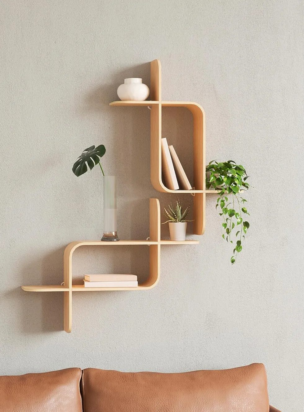 Montage wall shelf