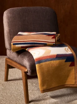 Montana warm colours throw
