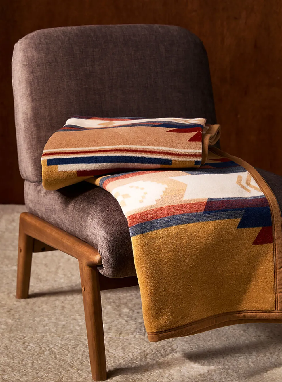 Montana warm colours throw