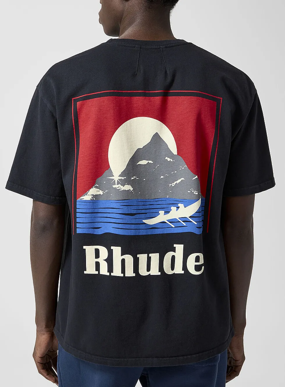 Moonlight Regatta print T-shirt