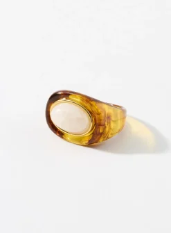 Moonstone ring