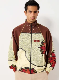 Mosaic track jacket