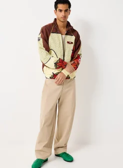 Mosaic track jacket