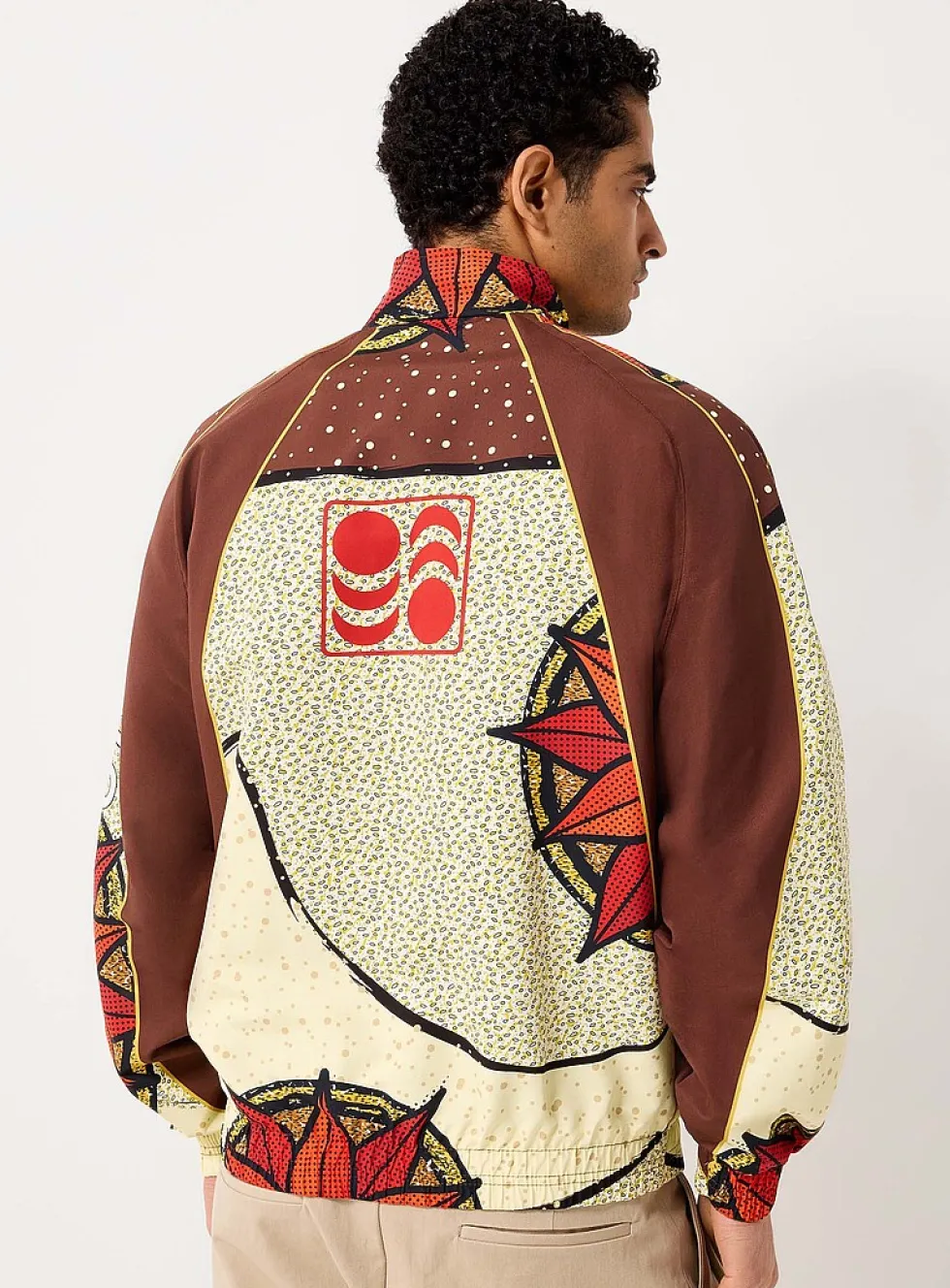 Mosaic track jacket