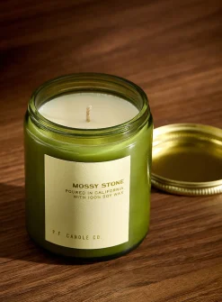Mossy stone scented candle