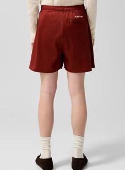 Motion crochet stripe track short