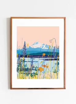 Mount Baker art print