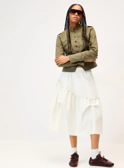 Multibutton fitted jacket