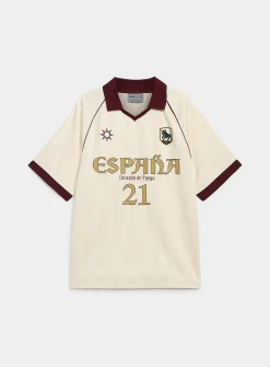 Multi-logo soccer jersey