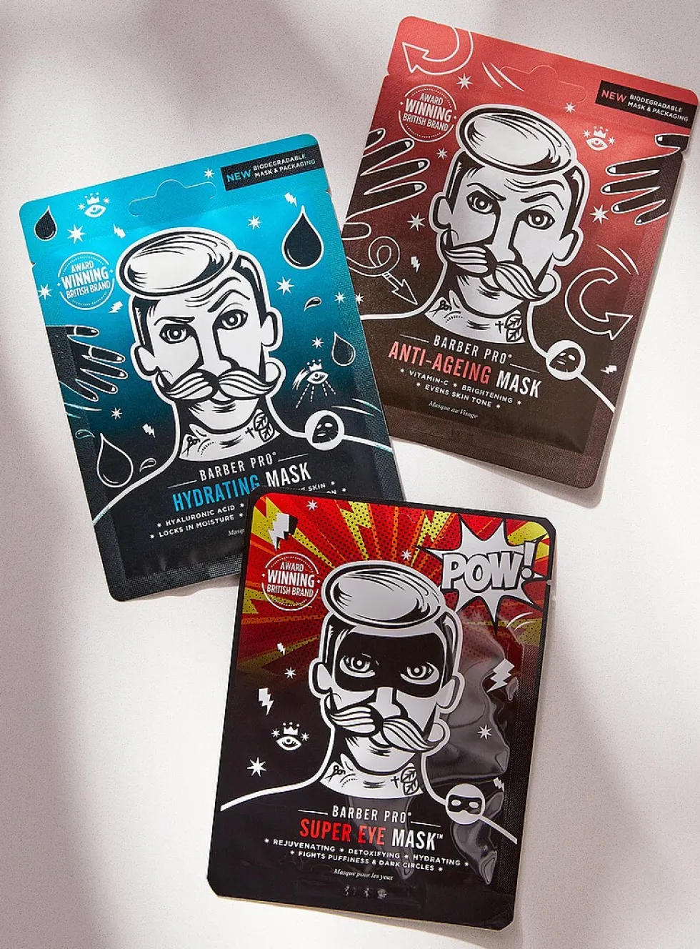 Multi-Masking face mask set