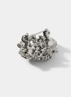 Multiple-stone brooch