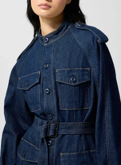 Multipocketed denim jacket