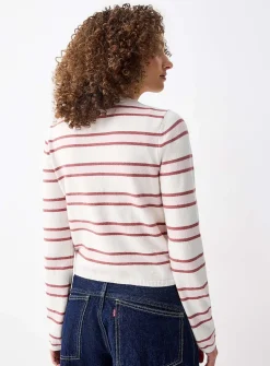 Multi-striped cardigan