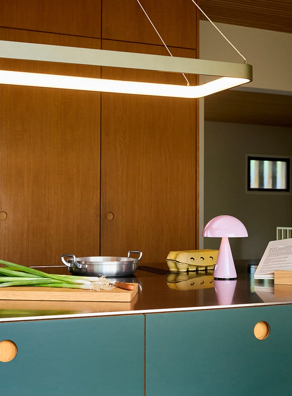 Mush colourful portable lamp
