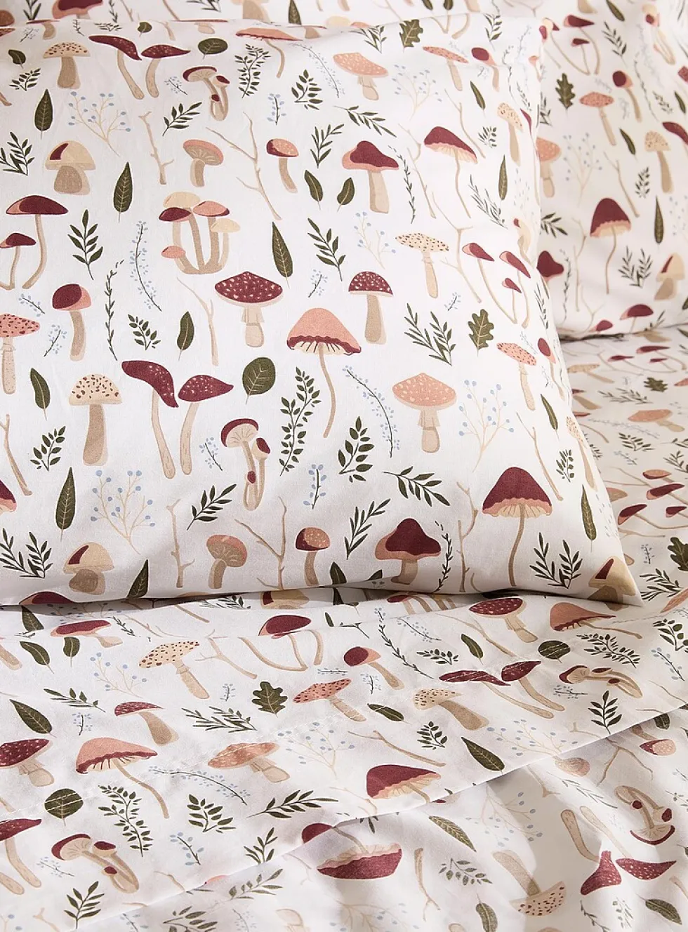 Mushroom hunt sheet set