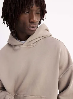 Muted colour hoodie