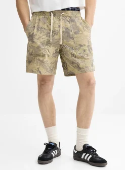 Muted forest camo short