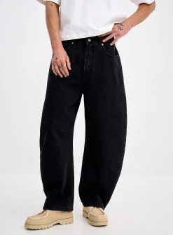Muted-black jean