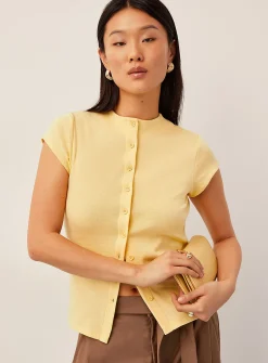 Mya short-sleeve cardigan