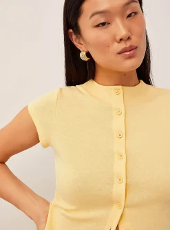 Mya short-sleeve cardigan