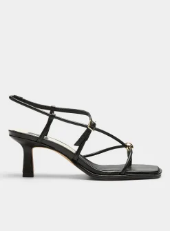 Mylee golden bead straps sandals
