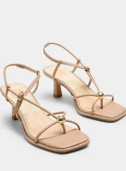 Mylee golden bead straps sandals