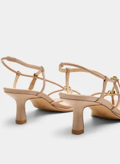 Mylee golden bead straps sandals