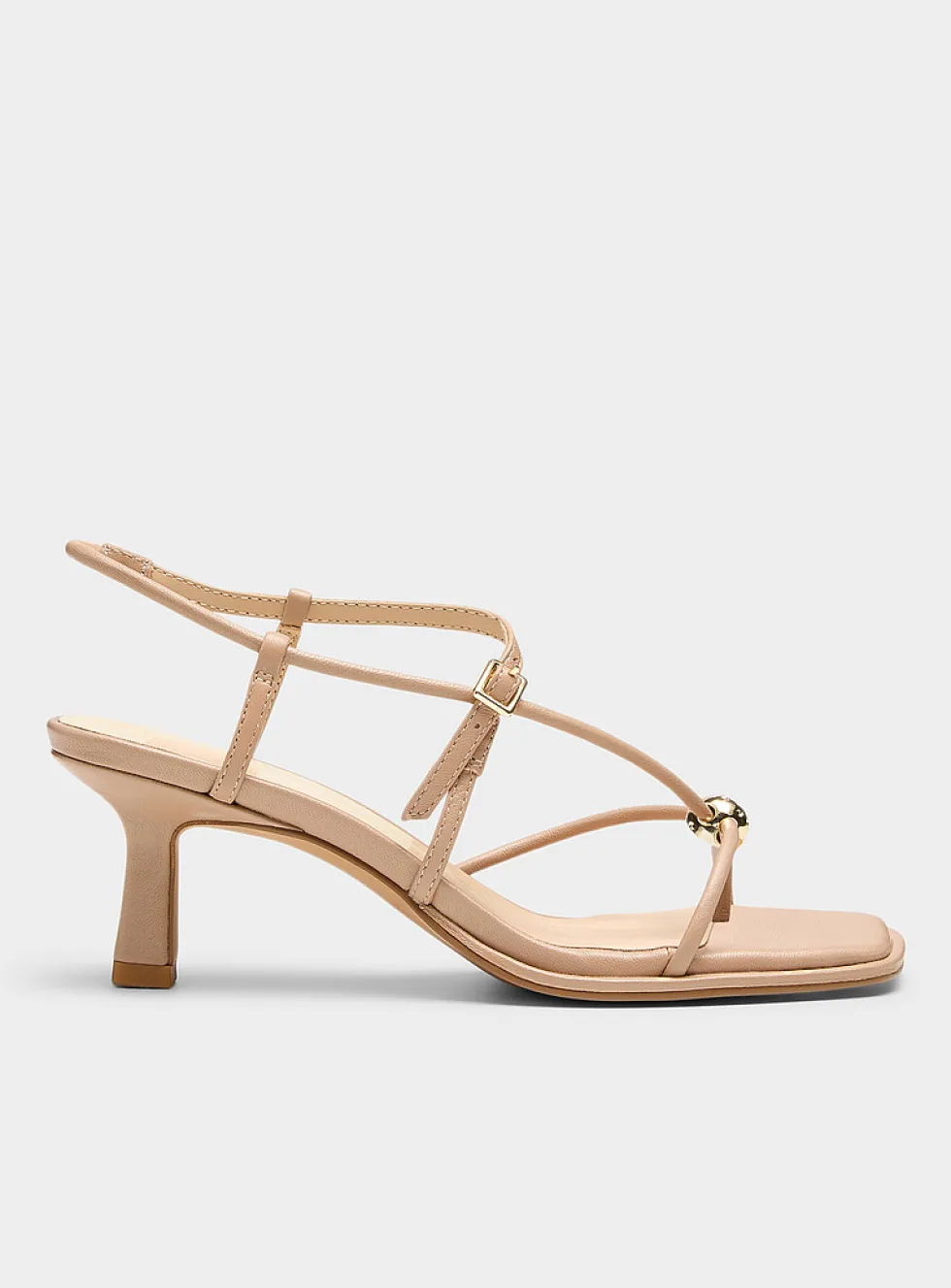 Mylee golden bead straps sandals