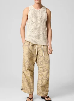Myles floral print parachute pant