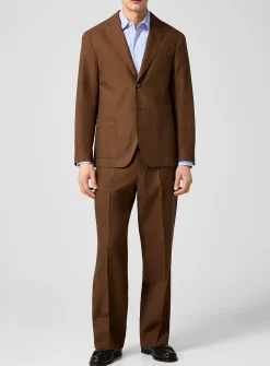 Nash linen-lyocell belted pant