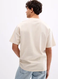 Nat embossed-logo T-shirt