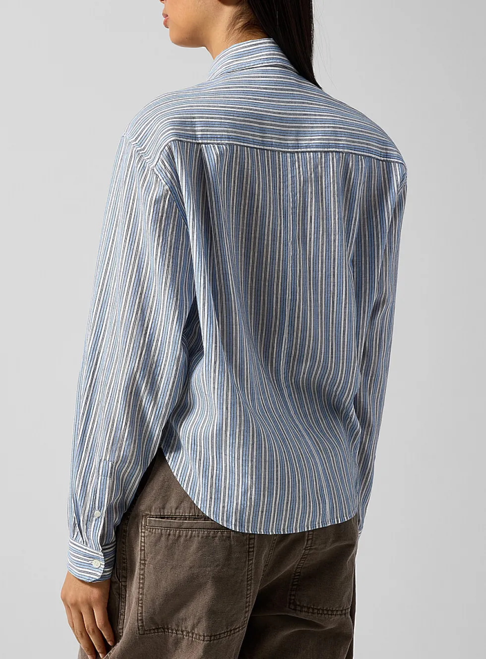 Nath tie-up cotton voile blouse