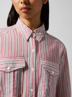 Nath tie-up cotton voile blouse