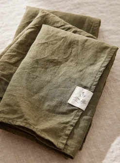 Natural linen napkins