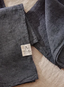 Natural linen napkins